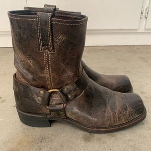 frye addison buckle boot